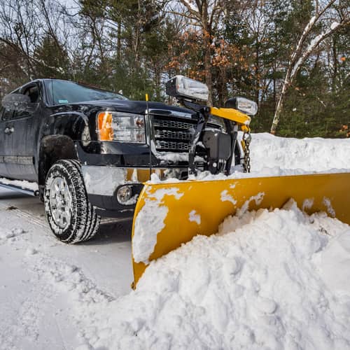 Snow Plowing Image